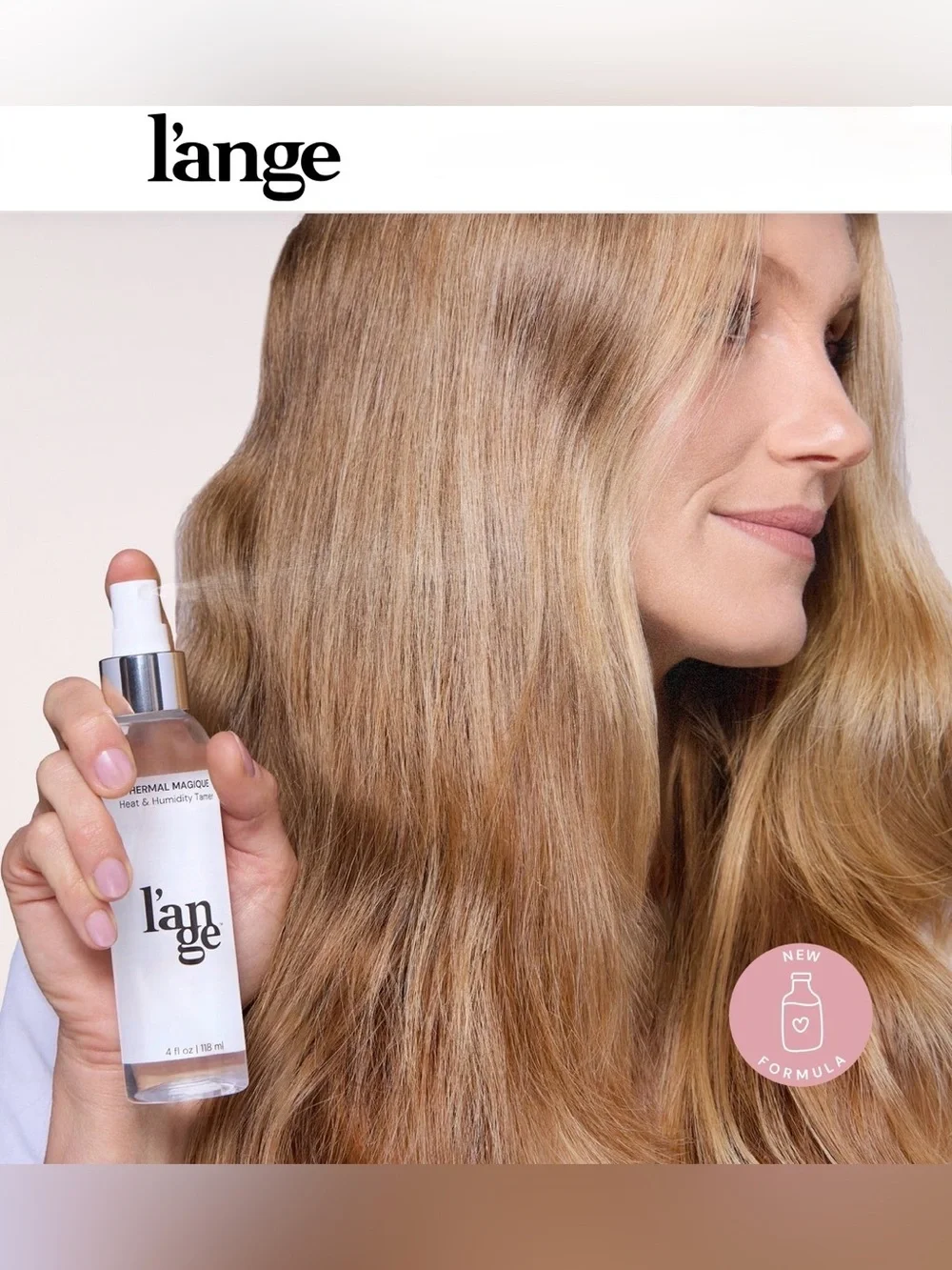 NEW Factory Sealed L'ange Thermal Magique Heat Protectant Spray 4oz